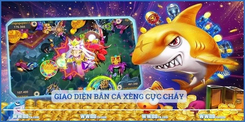 Giao diện bắn cá xèng cực cháy