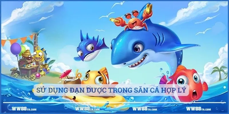 Sử dụng đạn dược trong săn cá hợp lý