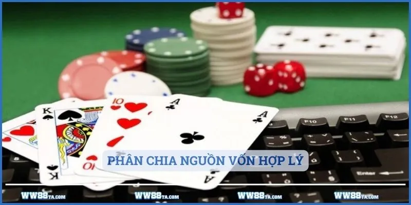 Phân chia nguồn vốn hợp lý