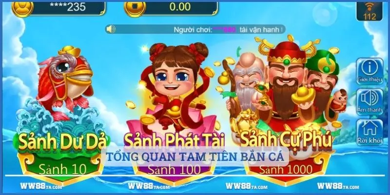 Tổng quan tam tiên bắn cá